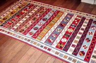 高級キリムシラズ産地、柔らかいキリム360000