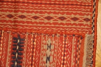 マンション玄関マット手織りキリムウール46473