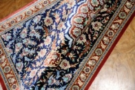 玄関マットクムシルク手織り高級絨毯48001