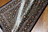 最高級敷物手織りクムペルシャ絨毯48053