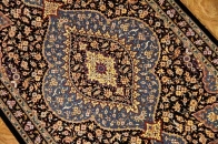 シックな玄関マット手織りペルシャ絨毯49033