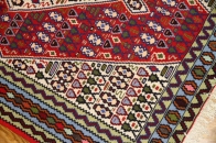 おしゃれインテリアキリムセンターラグ5506