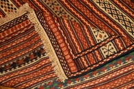 イラン直輸入カラートキリムのソファー前4438