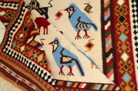 キリムビッグサイズシラズ産地の細かい織り方990001