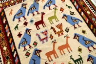 キリムビッグサイズシラズ産地の細かい織り方990001