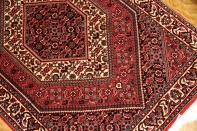 ビジャールの手織りペルシャ絨毯玄関マットウール188262