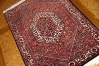 ビジャールの手織りペルシャ絨毯玄関マットウール188385