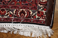 ビジャールの手織りペルシャ絨毯玄関マットウール188385