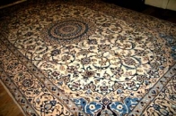 ペルシャ絨毯手織りイラン輸入カーペット35257