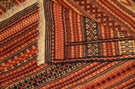 キリムラグサイズカラート産地のペルシャ輸入4449