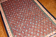 細かい模様のセネキリムセンターマット136000