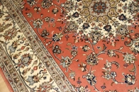 イラン輸入手織りペルシャ絨毯カシャン産地55371