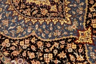 シックな玄関マット手織りペルシャ絨毯49033