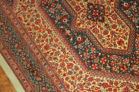 高級ペルシャ絨毯のセンターラグサイズクムシルク100％99417