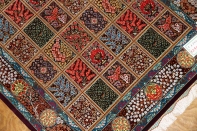 とてもカラフルなヘシティー模様高級シルク57012