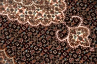 マヒデザインタブリーズ産地ペルシャ絨毯21824