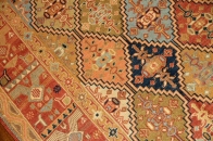 民族キリムの高級絨毯キリムラグ35875