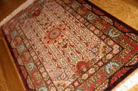 ラジャビヤン工房最高級バラデザインシルク56065