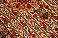 ラジャビヤン工房最高級バラデザインシルク56065