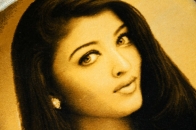 タペストリーペルシャ絨毯タブリーズ49117