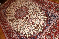 イスファハンペルシャ絨毯イラン製ラグ50146