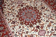 イスファハンペルシャ絨毯イラン製ラグ50146