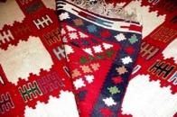 キリムラグのソファー前サイズペルシャ600003