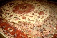 タブリーズ産手織りペルシャじゅうたん39070