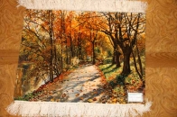 ペルシャ絨毯ピクチャ模様タブリーズ49110