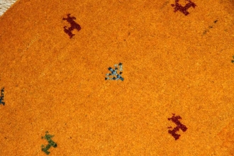 コルデスタンギャッベ高級細かいギャッベ26729