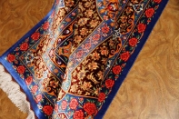 バラデザインシルク手織りペルシャ絨毯セール商品75131