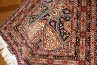 ペルシャ絨毯タブリーズ迫力ある珍しいデザイン59007