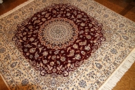 ハビビヤン工房最高級正方形絨毯57033