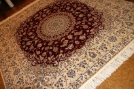 ハビビヤン工房最高級正方形絨毯57033