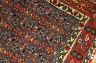 手織り高級キリムのセネ産地センターラグ124000