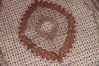 高級ペルシャ手織りタブリーズ産マヒデザイン57055