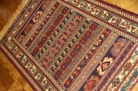 最高級シルジャンキリム草木染め小さいサイズ30478