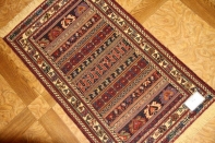 最高級シルジャンキリム草木染め小さいサイズ30478