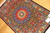 ペルシャ絨毯のクムシルクとても高品質マット57009