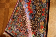 ペルシャ絨毯のクムシルクとても高品質マット57009