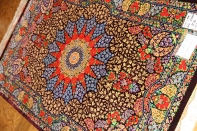 ペルシャ絨毯のクムシルクとても高品質マット57009