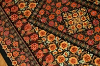 高級手織りペルシャ絨毯クムシルク48063