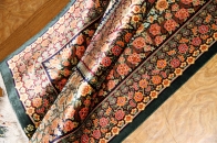 高級手織りペルシャ絨毯クムシルク48063