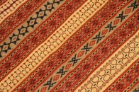 珍しい産地のキリムカラートストライプ模様29918