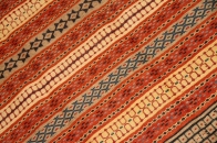 珍しい産地のキリムカラートストライプ模様29918