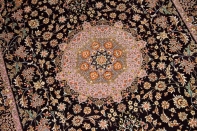 最高級ペルシャ絨毯シルク100%ラグサイズ60007