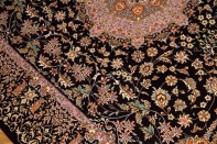 最高級ペルシャ絨毯シルク100%ラグサイズ60007