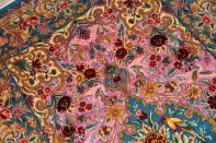 イスファハン産手織りペルシャ絨毯、高級ラグの直輸入311700