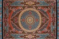 最高級手織りシルクペルシャ絨毯ジャムシディー工房60016