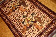 絶対,絶対見た事がないペルシャ絨毯1127